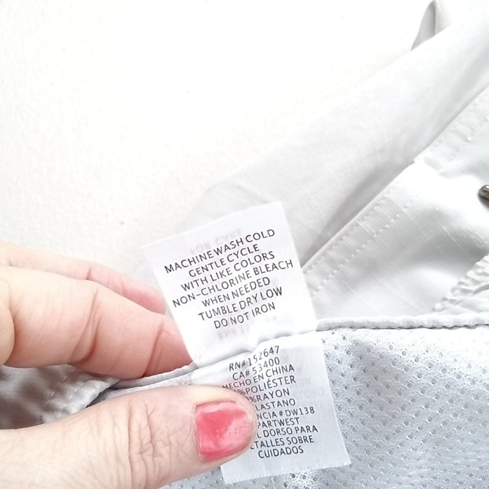 Depart West Women's White Lightweight Athletic Shorts - Size XL - Picture 8 of 8